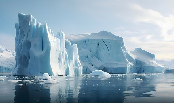 winter, ice, snow, water, sea, cold, landscape, nature, frozen, ocean, sky, glacier, frost, iceland, mountain, white, arctic, antarctica, polar, antarctic, melting, alaska, iceberg