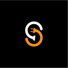 S solar charge logo