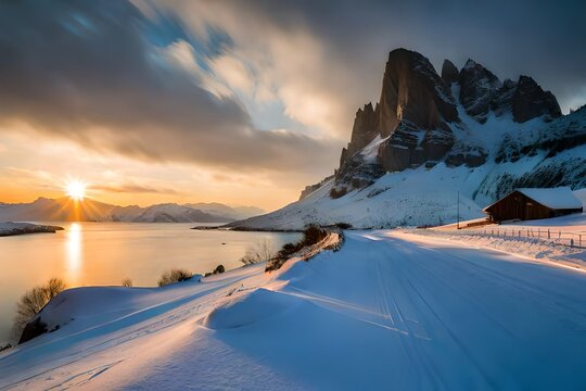 Snowy landscapes in high definition.
