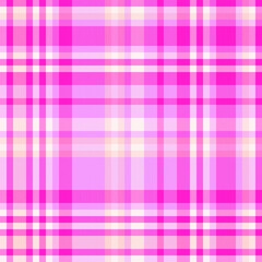 Texture seamless pattern of textile fabric background with a check tartan vector plaid.