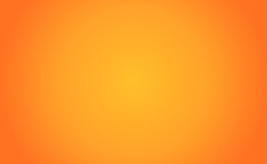 Orange circle gradient abstract background. Vector illustration. Halloween template backdrop.