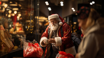 Christmas, Santa Claus is preparing to bring gifts into our homes. it will come?