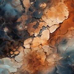Fototapeta premium Rough rock surface. Generative AI technology.