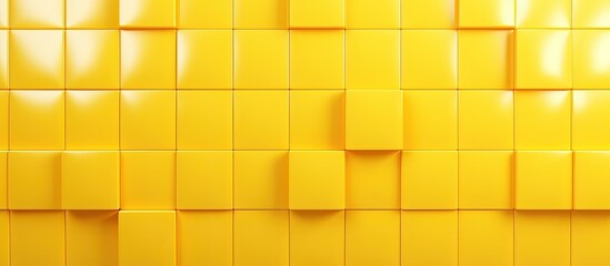Classic yellow metro tile with a textured background