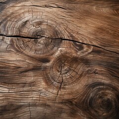 Fototapeta premium Hardwood texture background. Generative AI technology.