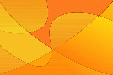 orange background cartoon