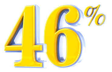 number 3d render png transparent