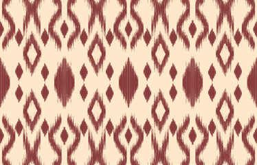 Ethnic abstract ikat art. Aztec ornament print. geometric ethnic pattern seamless  color oriental.  Design for background ,curtain, carpet, wallpaper, clothing, wrapping, Batik, vector illustration.