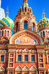 Obraz premium The Church of the Resurrection of Christ (Church of the Savior on Spilled Blood).