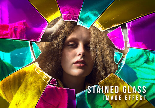 Stained Glass Image Effect