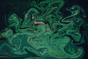 abstract background with flowers