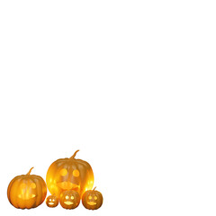 Halloween pumpkin, Jack, lantern, pumpkin, 3D, cartoon