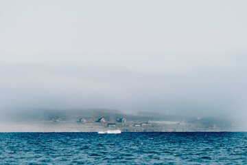 Abandoned, deserted homes in Greenland