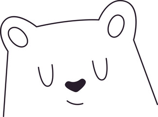Bear Head Lined