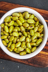 edamame beans legumes appetizer meal food snack on the table copy space