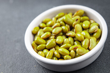 edamame beans legumes appetizer meal food snack on the table copy space