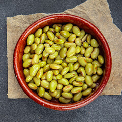 edamame beans legumes appetizer meal food snack on the table copy space