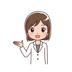 働く人々　職業のイラスト