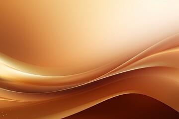 Simple dark brown background, wavy lines, gradient, glow