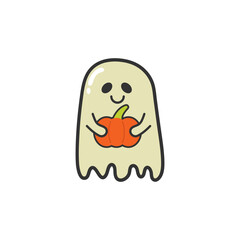 funny halloween ghost