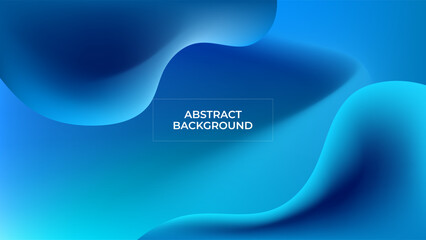 ABSTRACT BACKGROUND ELEGANT GRADIENT MESH SMOOTH BLUE COLOR DESIGN VECTOR TEMPLATE GOOD FOR MODERN WEBSITE, WALLPAPER, COVER DESIGN 
