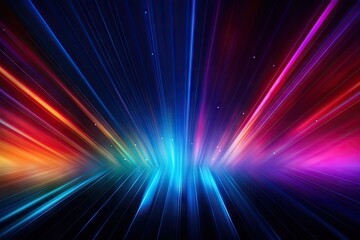 Abstract background with colorful spectrum