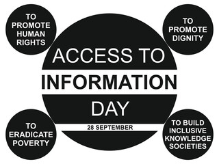 International Day For Universal Access To Information greetings. It is observed to promote human rights and dignity, to eradicate poverty and to build inclusive knowledge societies.