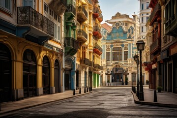 Obraz premium Beautiful architecture building cityscape