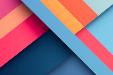 Vibrant Material Design 3D Backgrounds