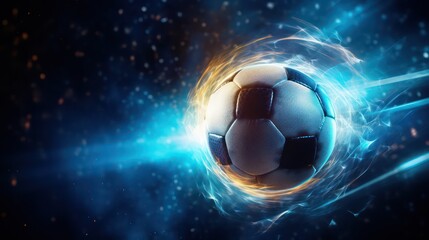 soccer ball blue light technology
