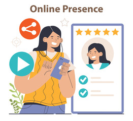 Personal brand development. Creative character building a personal