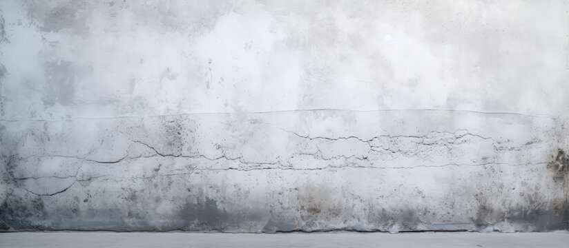 Background of a white and gray grungy cement wall Abstract texture resembling stucco concrete and natural stone