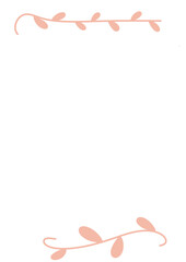 Obraz premium frame of hearts