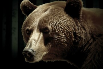 Stocks plummeting in bear market due to global economic crisis on Wall Street. Generative AI