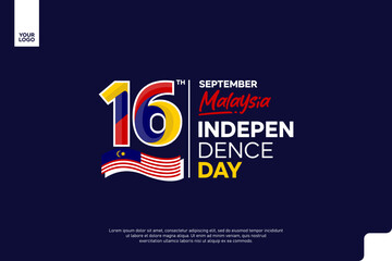 Malaysia Independence Day logotype September 16th