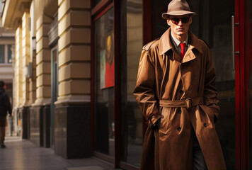 man in a hat and mask pointing his gun out of the window of car