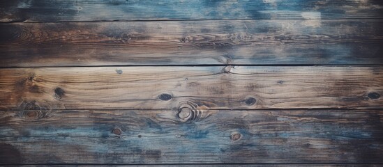 Obraz premium Color toned image with a wooden background or texture