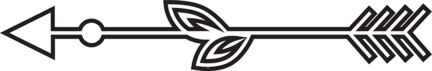 Decorative Arrow Outline