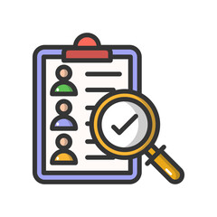 Resume Vector Icon

