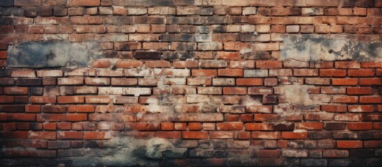 Background of a weathered brick wall