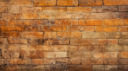 Obraz premium Old red brick wall background, abstract texture pattern backdrop