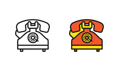 Phone vector icons