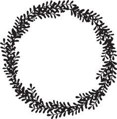 Leaf Frame Wreath 