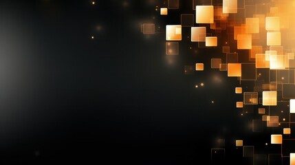 Design template for Gold Colored Cubes