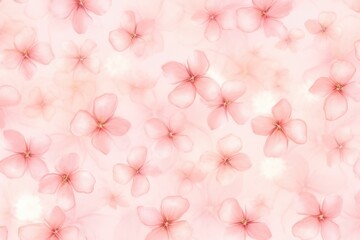 Fototapeta na wymiar Colorful Tiny Pink Flower Watercolor Pattern Background. Wallpaper. Valentine's Day Banner. Abstract. Winter. Christmas. Generative AI