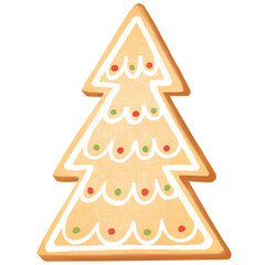 Christmas tree ginger bread sugar cookies
