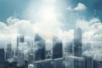 Advanced urban environment empowered by cloud technology. Generative AI
