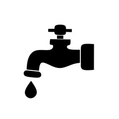 water tap icon vector with trendy design