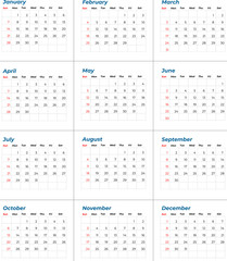 calendar for 2024