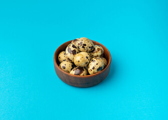 Quail Eggs, Diet Egg, Healthy Breakfast, Natural Organic Nutrition, Salad Ingredient Spotted Quail Egg